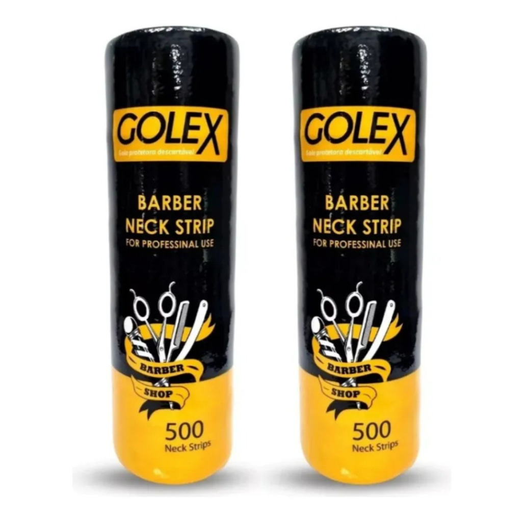 Kit 2x Pacote Gola Higiênica Golex Descartável Cada pacote com 5 rolos 500 unidades