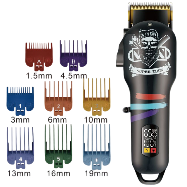 Máquina De Cortar Cabelo Barbeador Profissional Sem Fio Daling DL-1193