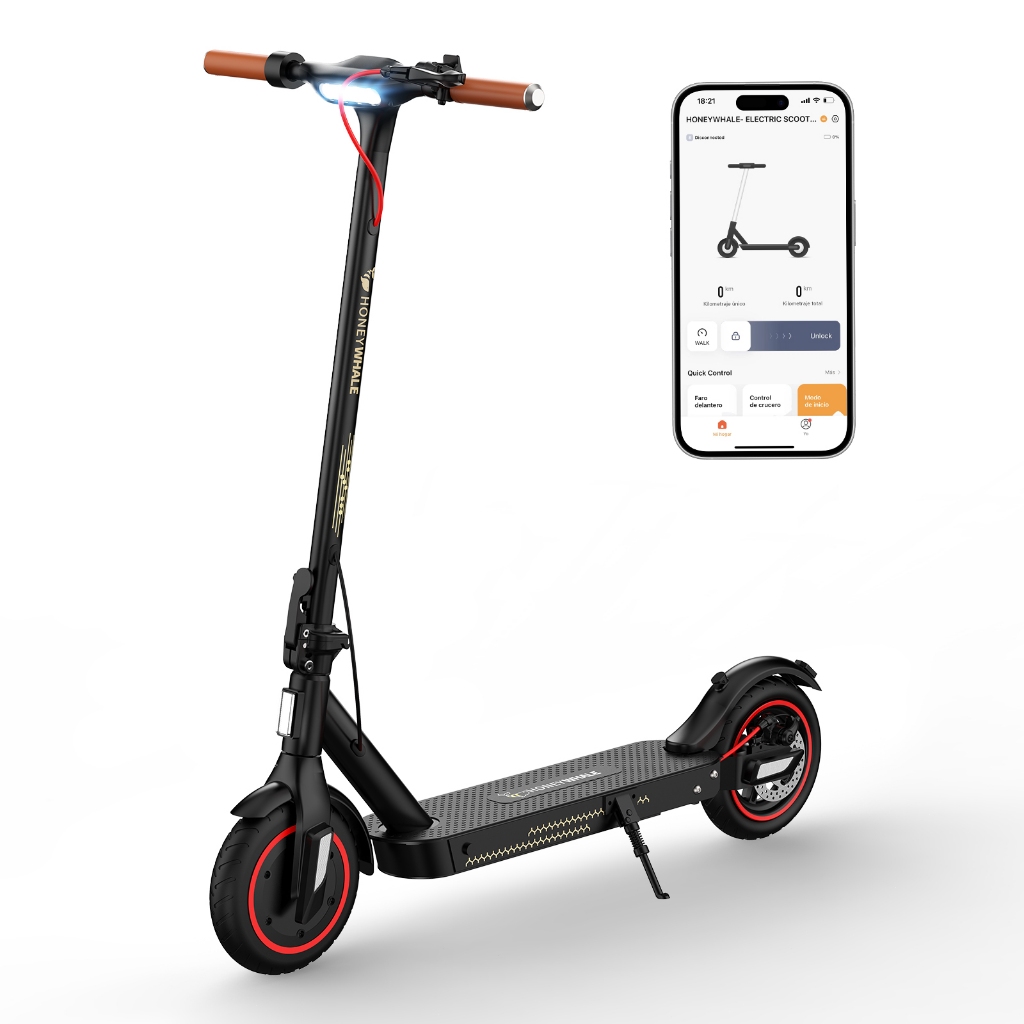HONEYWHALE E9T Patinete Elétrico Scooter 500W 32KM/H 22KM em Oferta na Shopee