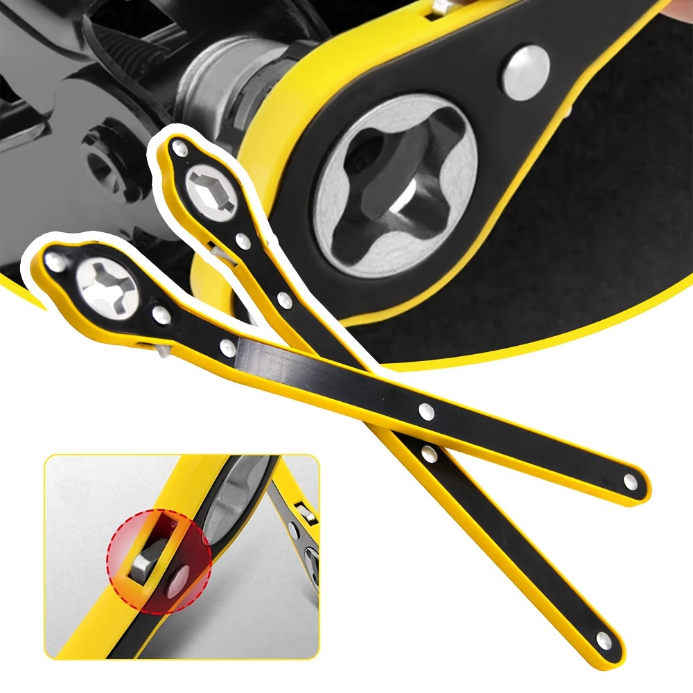 KIT Chave Catraca para Macaco de Carro jack Portatil Universal Resistente