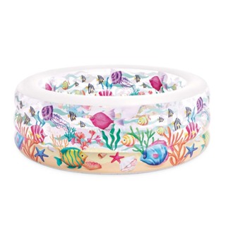 Piscina Familiar Inflável Redonda Aquarium Animais Marinhos 360 Litros - Intex Brasil Oficial em Oferta na Shopee