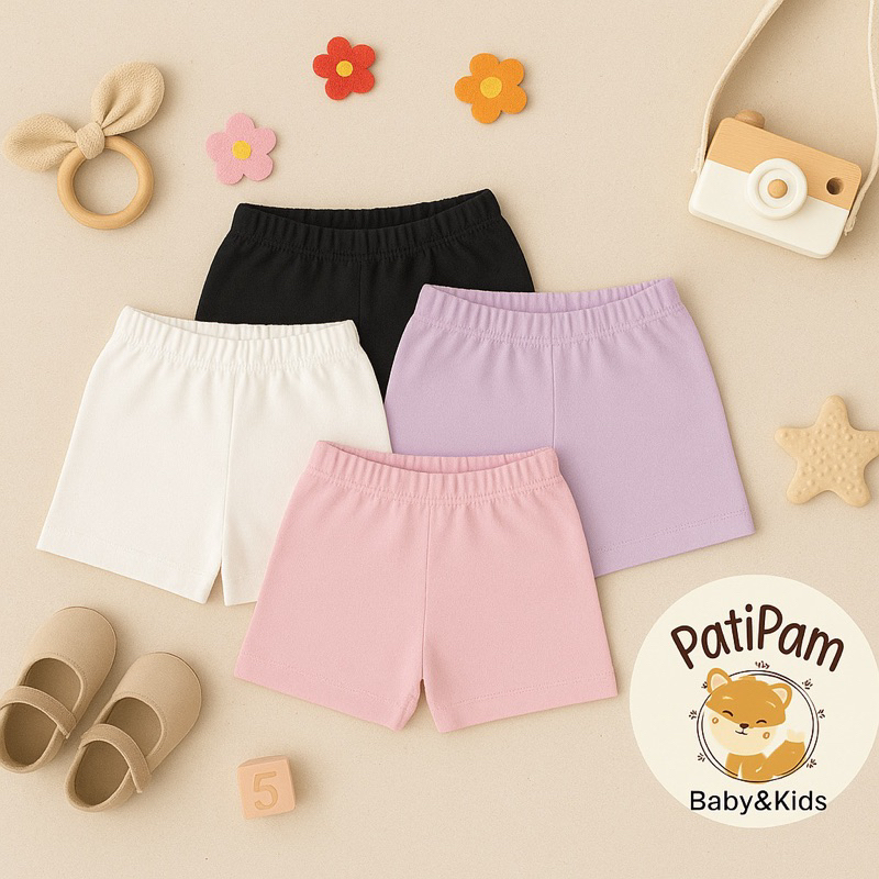 Kit 2 Shorts Infantil Menina Feminino Coton Algodão De Segurança Com Vestido Ciclista Roupa de Criança