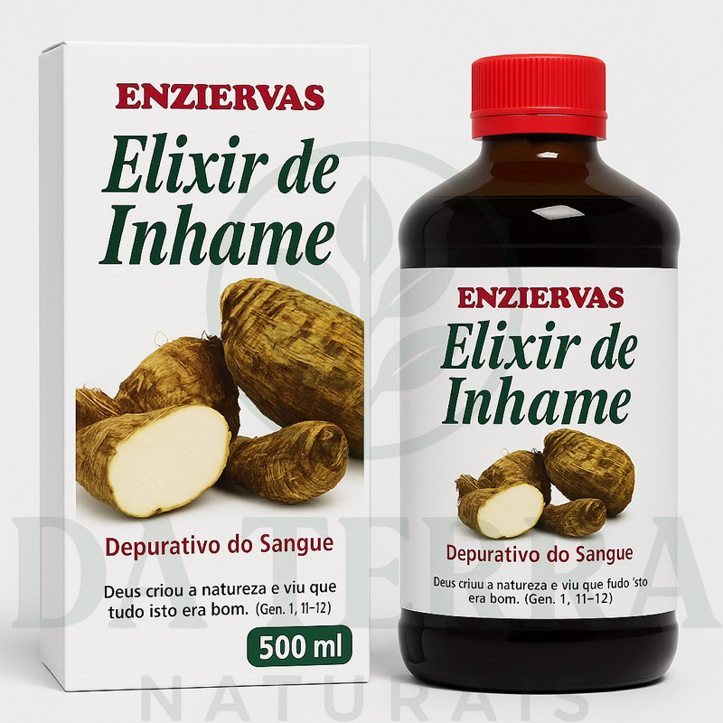 Elixir de Inhame - Deupurativo do Sangue Natural / Vitalidade