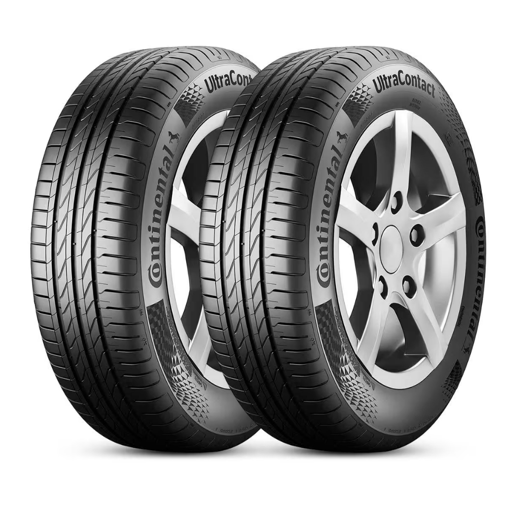 Kit 2 Pneus 185/60R14 Continental UltraContact 82H