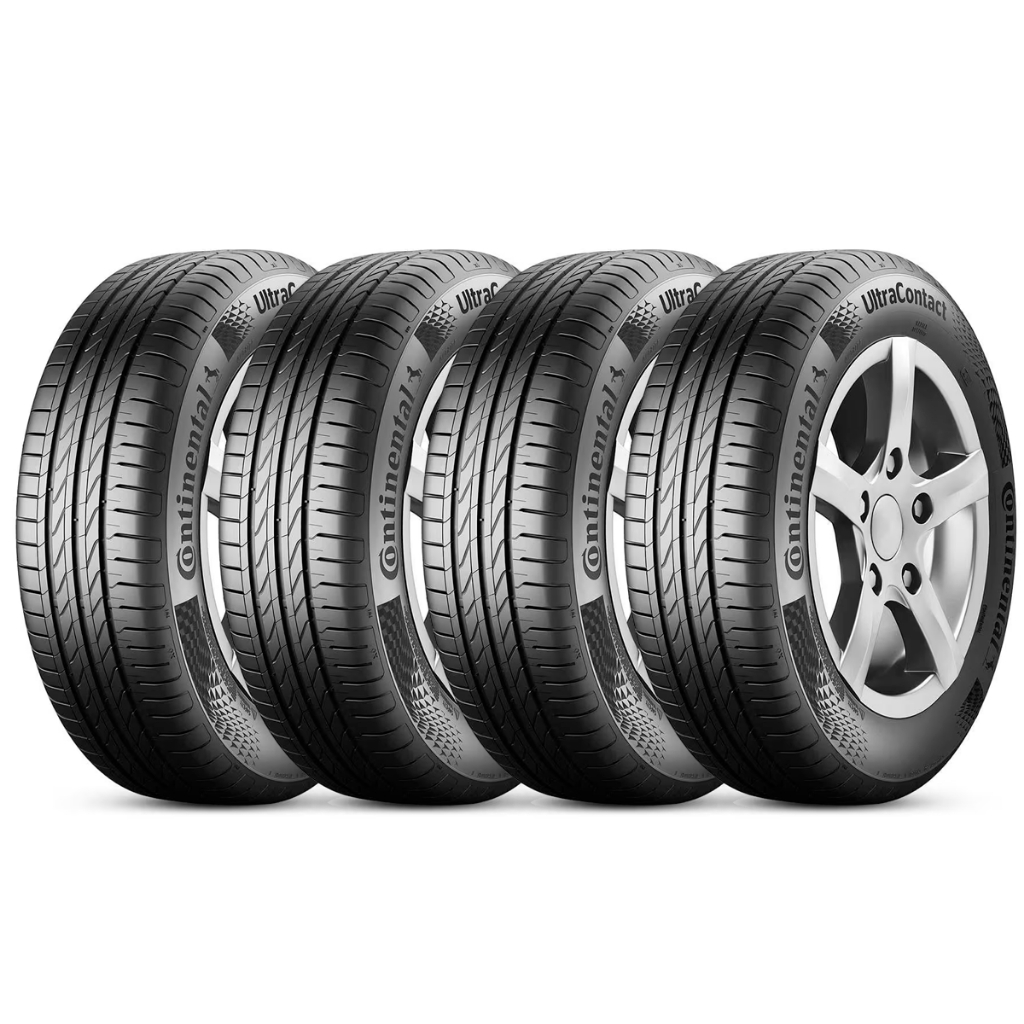 Kit 4 Pneus 185/60R14 Continental UltraContact 82H em Oferta na Shopee
