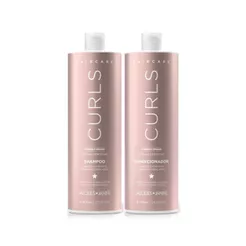 Kit Jacques Janine Hair Care Curls Shampoo 800ml + Condicionador 750ml