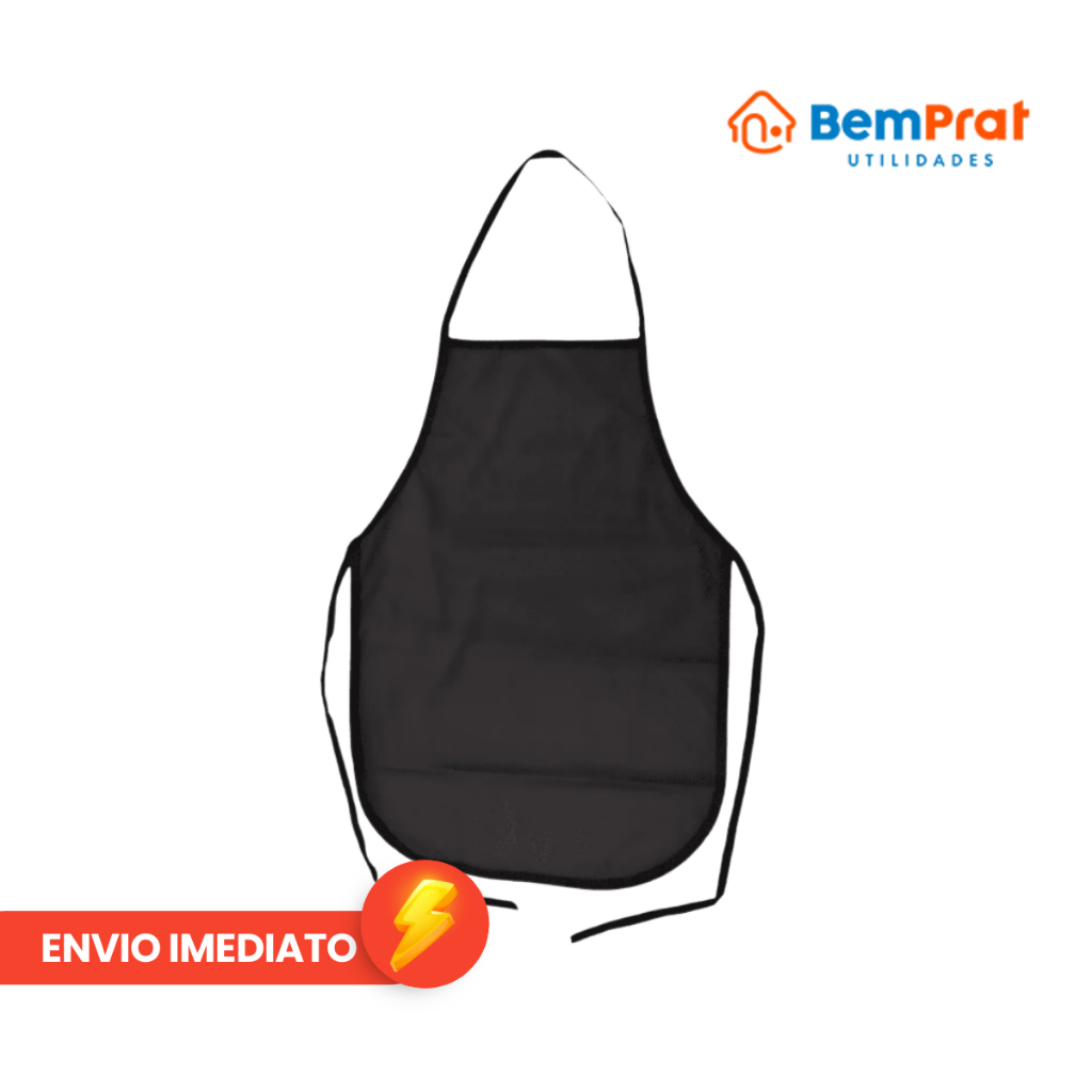 Avental de Napa Preto: Onde Comprar | BuscaProdutos