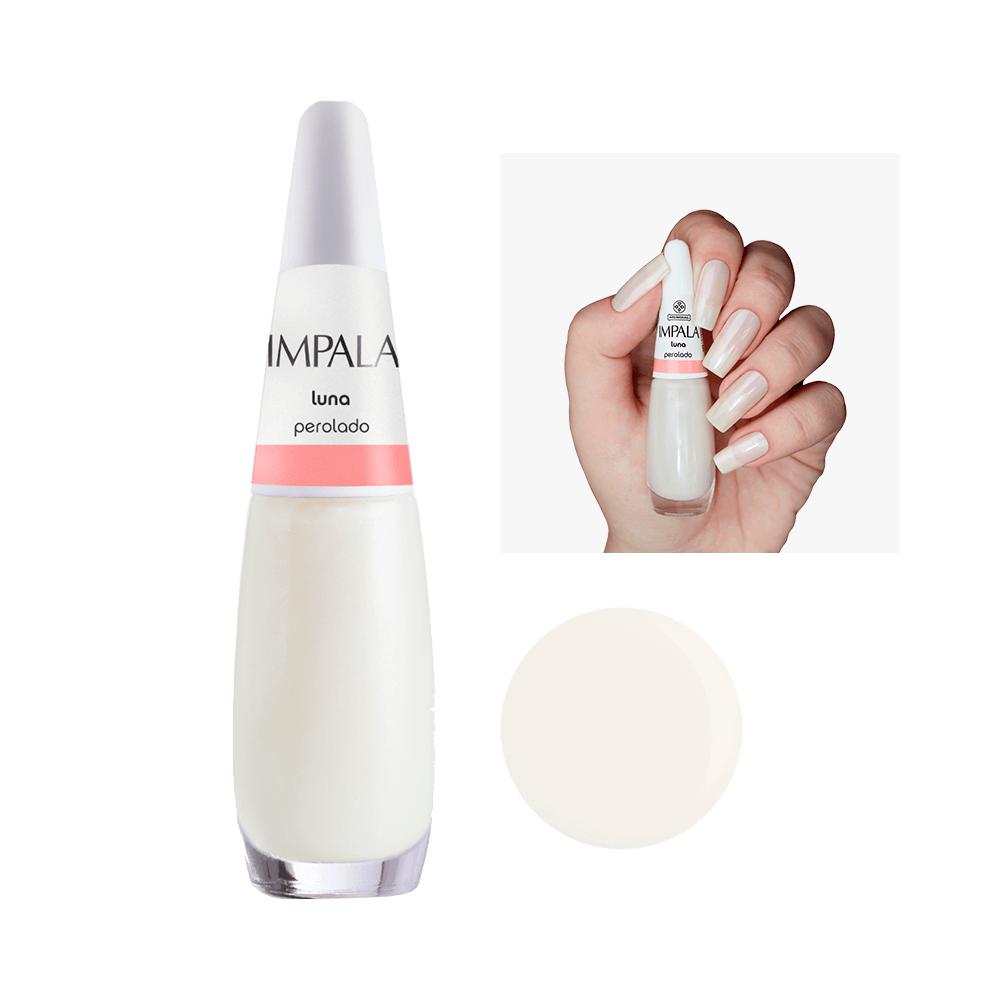 Detalhes do Esmalte Impala Perolado A Cor da Sua Moda Luna