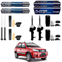 KIT 4 AMORTECEDOR ECOSPORT 2003 A 2012 NAKATA + KIT AXIOS