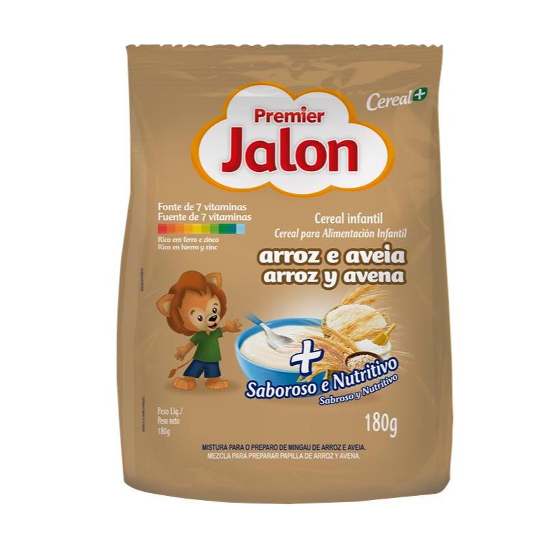 Mingau de Arroz e Aveia Premier Jalon | Vitalon - Sachê 180g em Oferta na Shopee