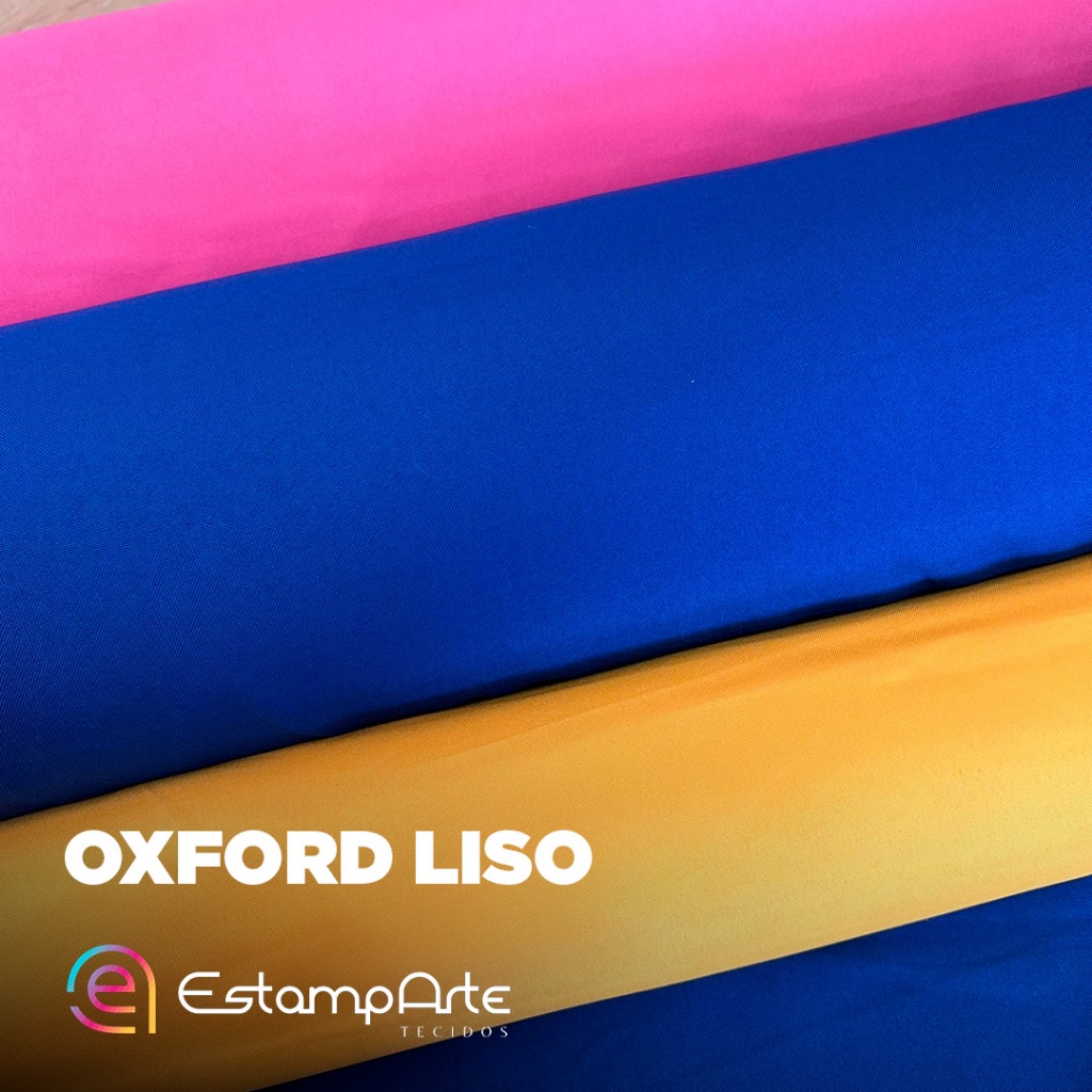 Tecido Oxford Liso Moda Decoração Fantasias Artesanato  Festas Escolas Forro Vestido em Oferta na Shopee