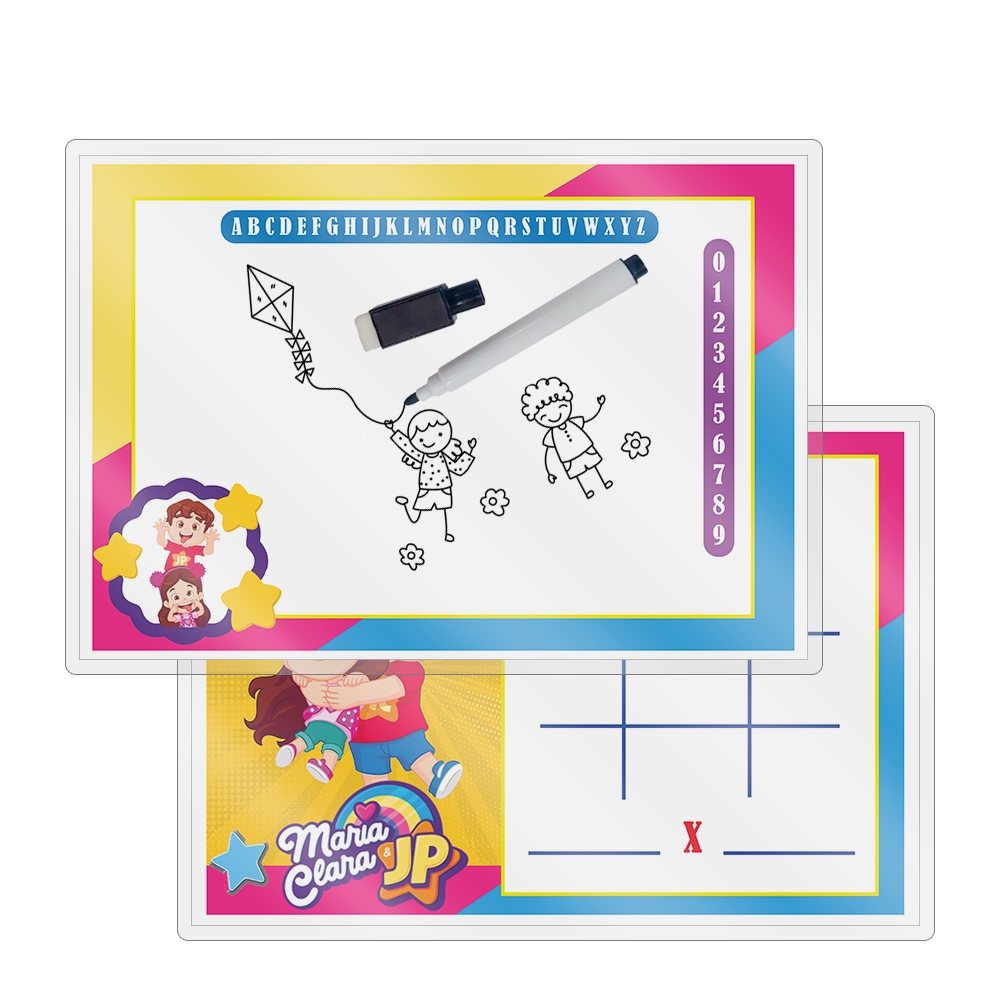 Kit 10 Lousa Magica Lembrancinhas No Tema Maria Clara e JP Para Aniversario Envio imediato em Oferta na Shopee