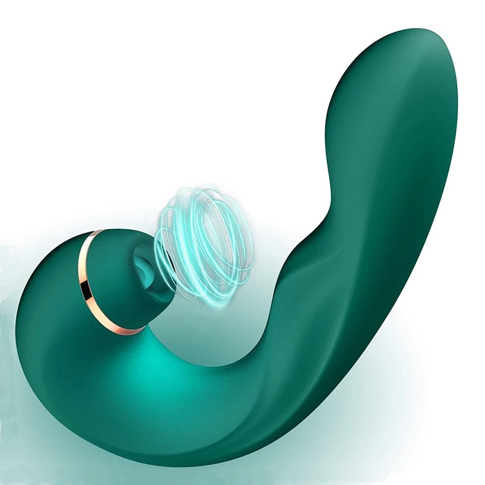 Vibrador Sugador e Estimulador Clitóris Recarregável Multifuncional 3 Em 1