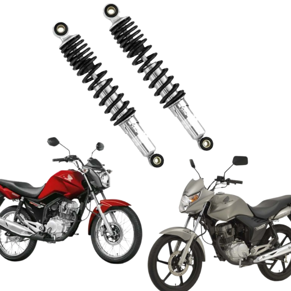 Par Amortecedor Traseiro CG TITAN FAN 150 2004 à 2015 Modelo Original em Oferta na Shopee