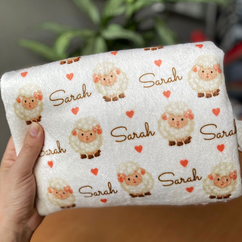 MANTA PARA BEBÊ  ANTIALÉRGICO PERSONALIZADO