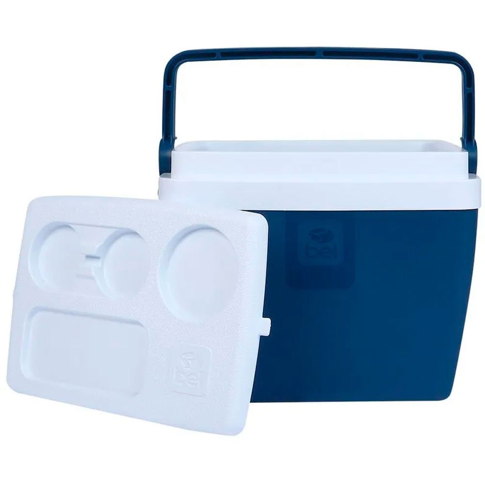 Caixa Térmica Cooler 12L Azul Praia Pesca Camping Belfix