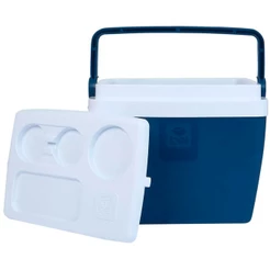 Caixa Térmica Cooler 12L Azul Praia Pesca Camping Belfix