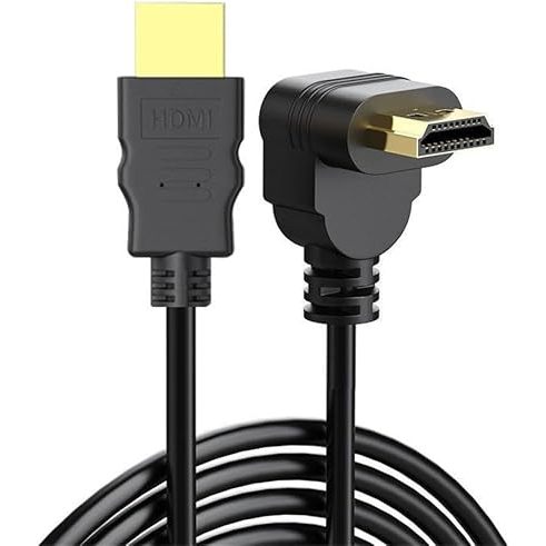 Cabo HDMI 90° Graus 1.4 3D 4K 8 Canais de Áudio 1.5 Metro - KP-YO5013 - KNUP