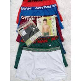 KIT PROMOCIONAL 3 CUECAS BOXER INFANTIL EM MICROFIBRA CONFORTAVEL