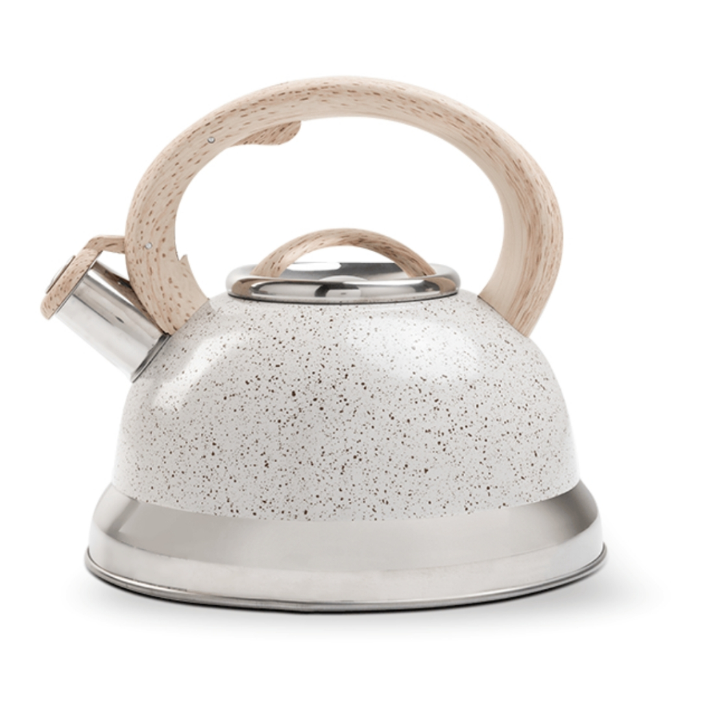 Chaleira Roma Inox 2,7L com Apito Compatível com fogões de Indução Vanilla Ou Botanika em Oferta na Shopee