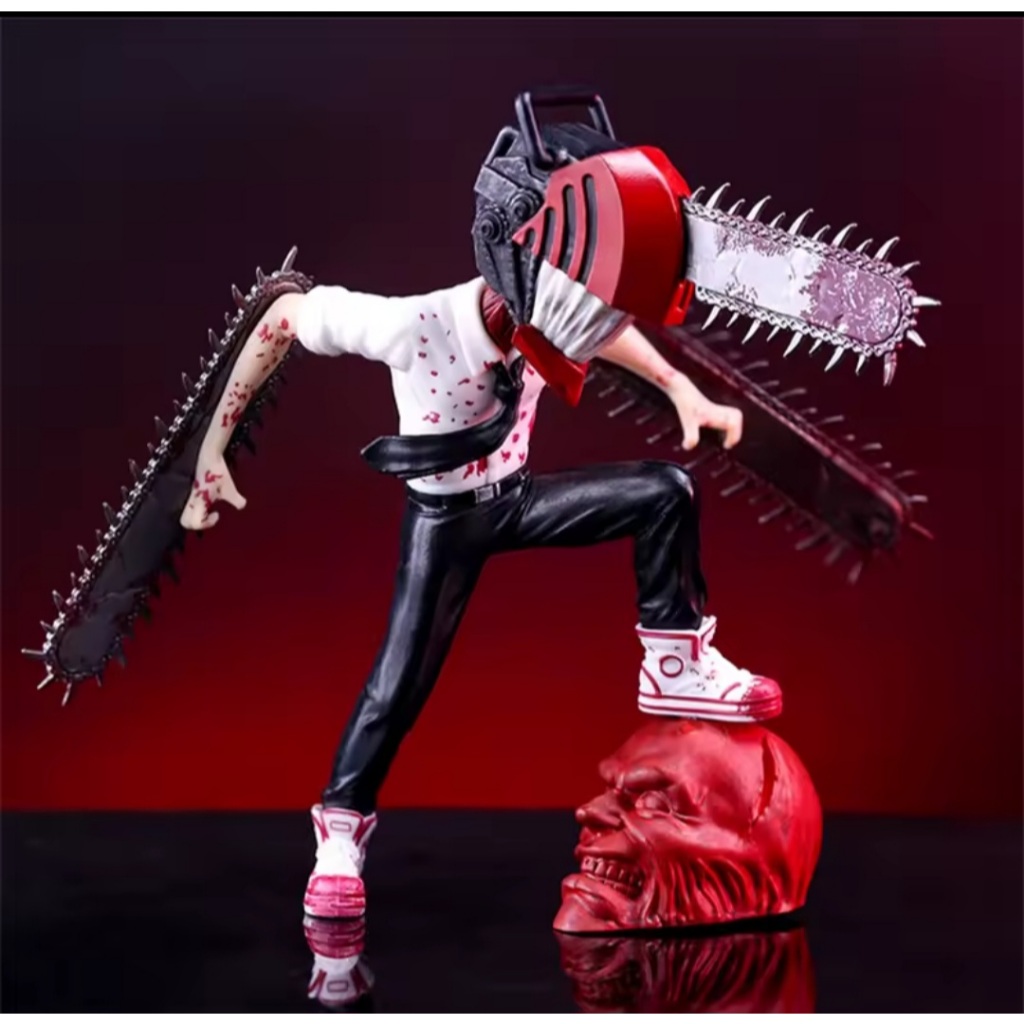 "Chainsaw Man em Ação –Action Figure Premium para Fãs Hardcore!"