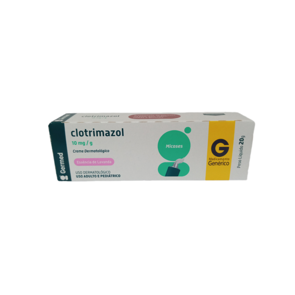 Pomada para Micose 10mg/g Bisnaga 20g Germed Ajuda no Tratamento de Micoses, Fungos, Frieira em Oferta na Shopee