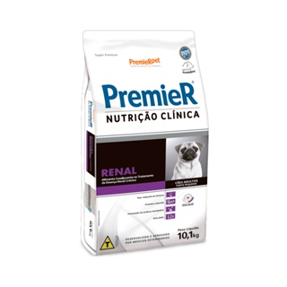 Ração Premier Nutrição Clínica Renal para Cães Adultos de Pequeno Porte - 10,1Kg em Oferta na Shopee