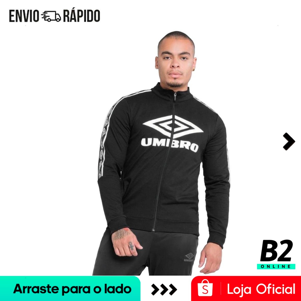 Jaqueta Umbro Large Diamond Club Masculina Original Com Nota Fiscal e Garantia em Oferta na Shopee