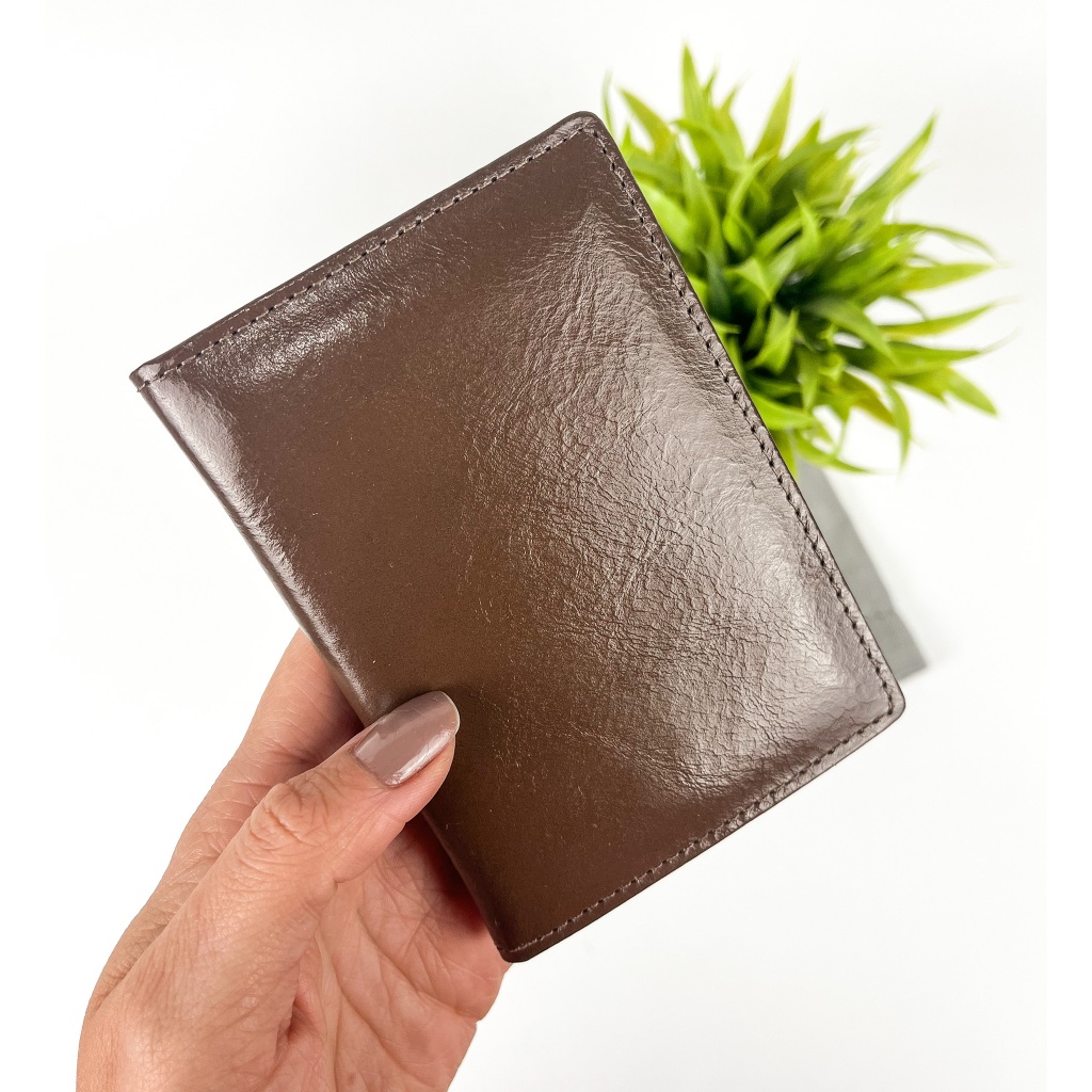 Carteira Masculina Livro em Couro