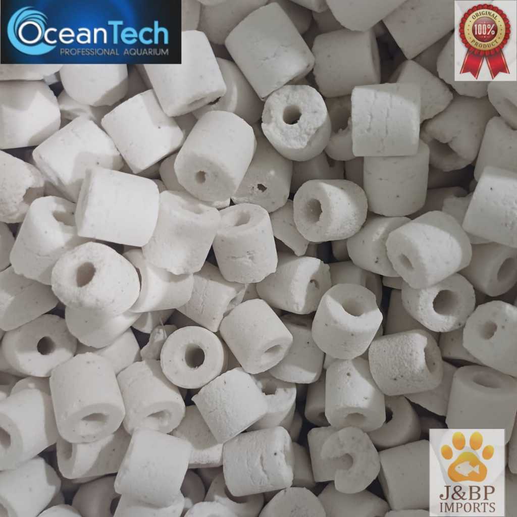 Mídia Biológica Ocean Tech Bioglass c/ Bolsa –Cerâmica para Filtros de Aquários Distribuidor Oficial em Oferta na Shopee