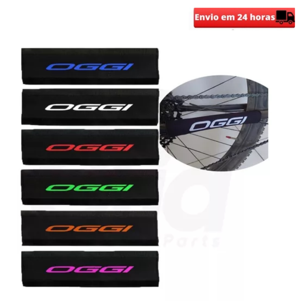 Protetor De Quadro Neopreme Para Corrente Bike Oggi 11x5cm em Oferta na Shopee