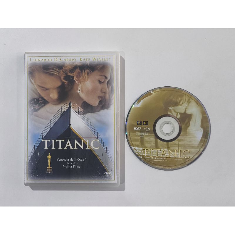 Dvd Filme - Titanic - Leonardo DiCaprio - Kate Wislet