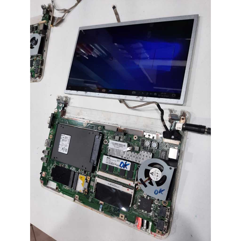 Placa Mãe Netbook LG X140 Atom N470 Perfeita 0097