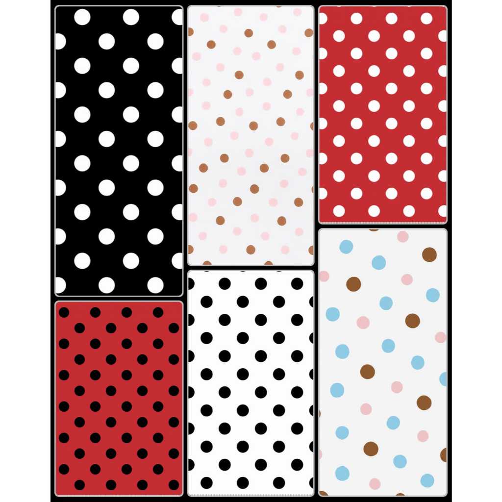 Tricoline 100% Algodão 1 METRO - Larg 1,50m Estampado POÁ GRANDE - BOLINHA em Oferta na Shopee