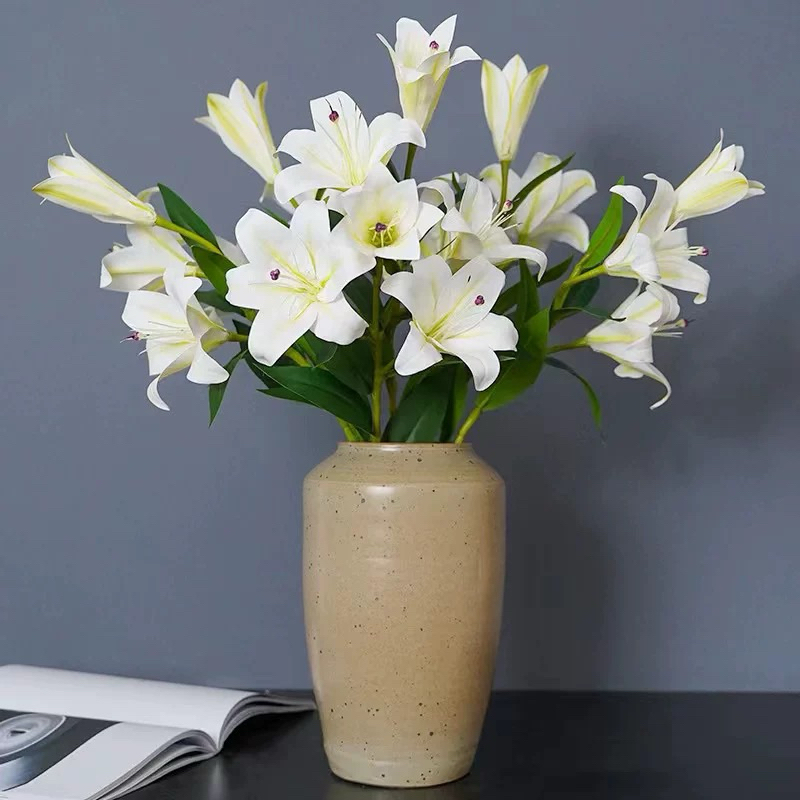Galho de orquídea Artificiais 75cm decoração de casa de sala, decoração de mesa de sala decoração de casamento