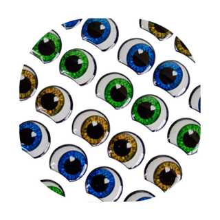 OLHOS ADESIVOS RESINADO MBH 434 em Oferta na Shopee