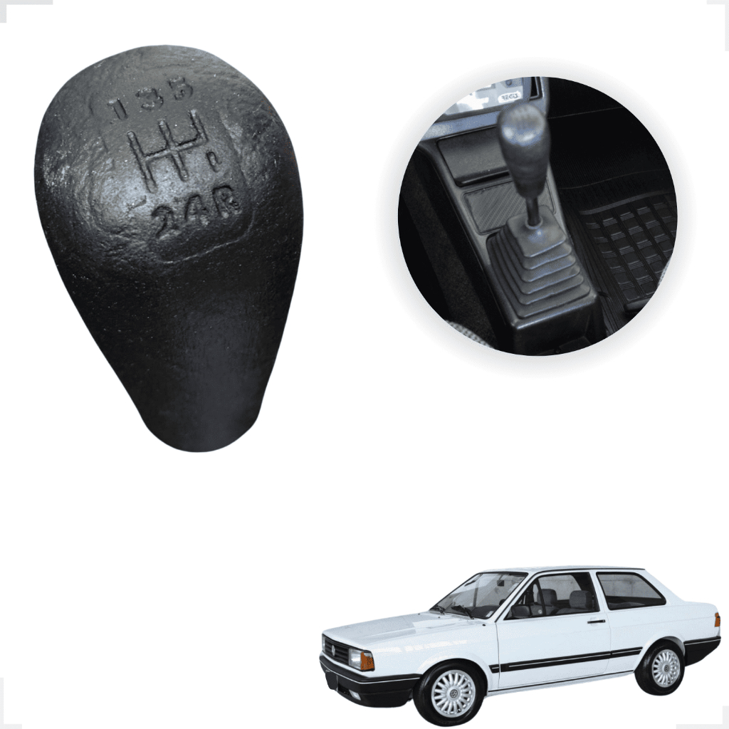 Bola Manopla de Câmbio Alavanca Gol Gl Gti Gts Voyage Saveiro Gl Saveiro Summer Parati 1987 a 94
