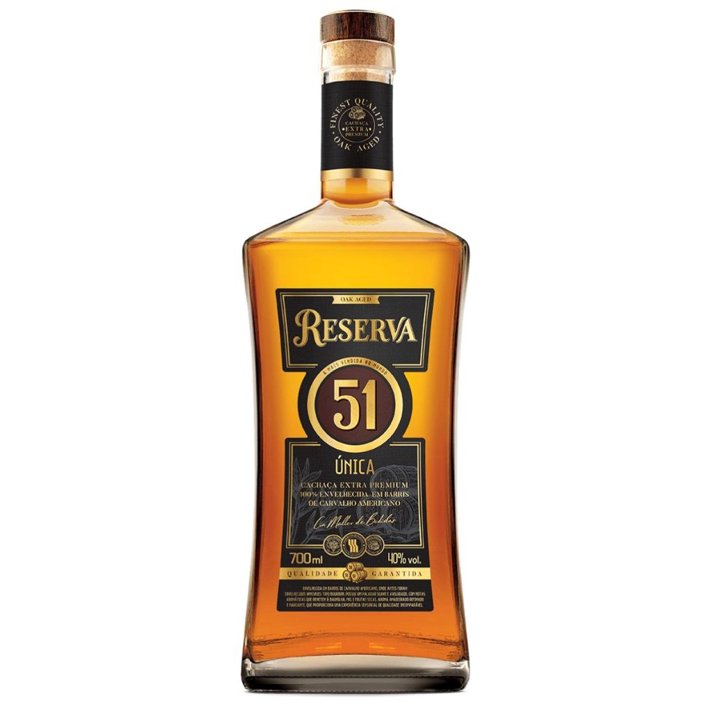 Cachaça Envelhecida  - Reserva 51 - Única - 700ml