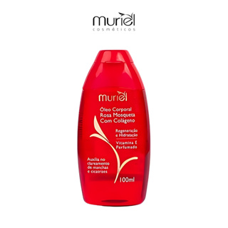 Óleo Corporal Rosa Mosqueta Com Colageno 100ml Muriel em Oferta na Shopee