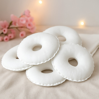 Kit Rosquinha de Amamentação Protetor 100% Algodão Macio Antialérgico em Oferta na Shopee