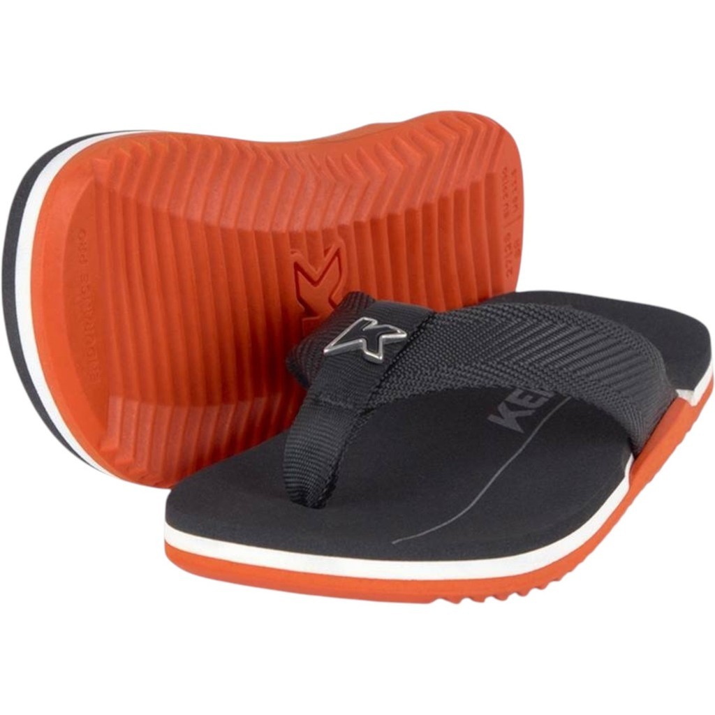 Sandália Chinelo Kenner Kids NK6 Pro Lançamento EWB Preto e Laranja em Oferta na Shopee