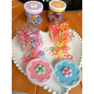 Kit Liguinhas Elásticas Para Penteados - 1200 Peças Coloridas e Resistentes em Oferta na Shopee