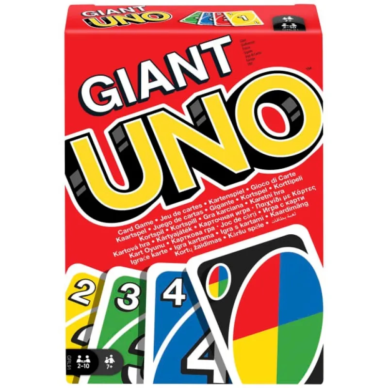 Uno Cartas Gigantes - Mattel Grl91