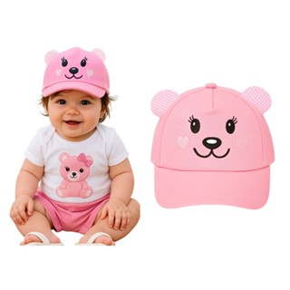 Boné Animal Infantil Bebê menina Chapéu Proteção Solar uv em Oferta na Shopee