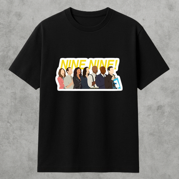 Blusa Básica Unissex Serie Brooklyn Nine Nine Camiseta 100% Algodão Lançamento Vintage