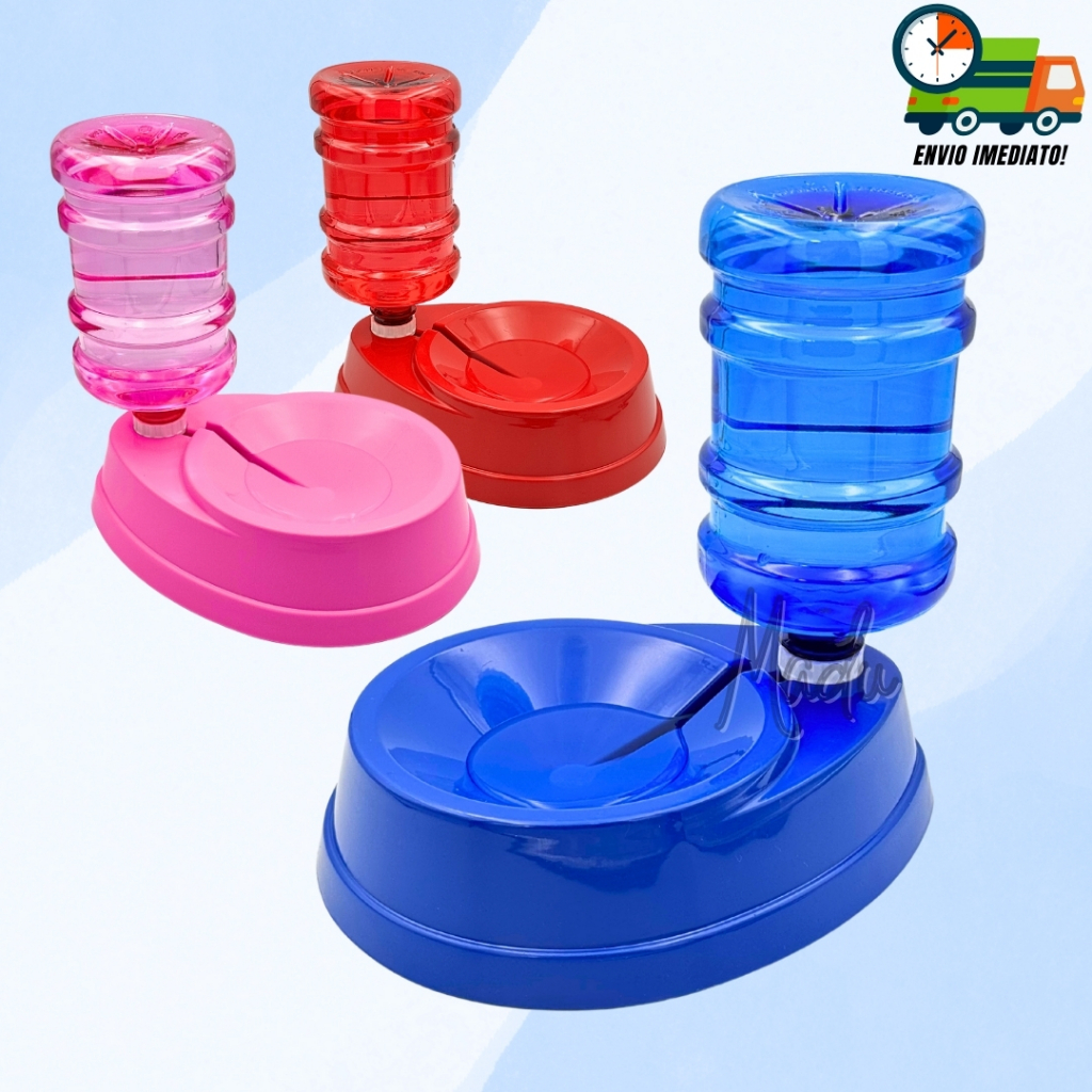 Bebedouro Automático Para Cachorro Cães e Gatos Pelos Longos 1 Litro Envio Imediato Promoção