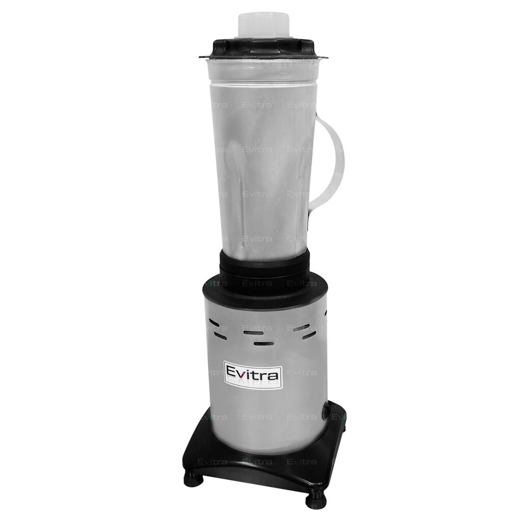 Liquidificador Industrial Alta Rotação 2 Litro Prata com Jarra de Aço Inoxidável Suco Milkshake Whey