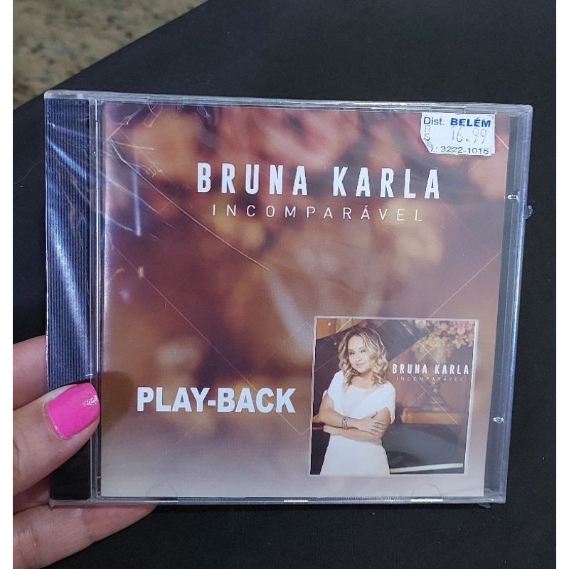 CD PLAYBACK BRUNA KARLA INCOMPARÁVEL LACRADO MK MUSIC