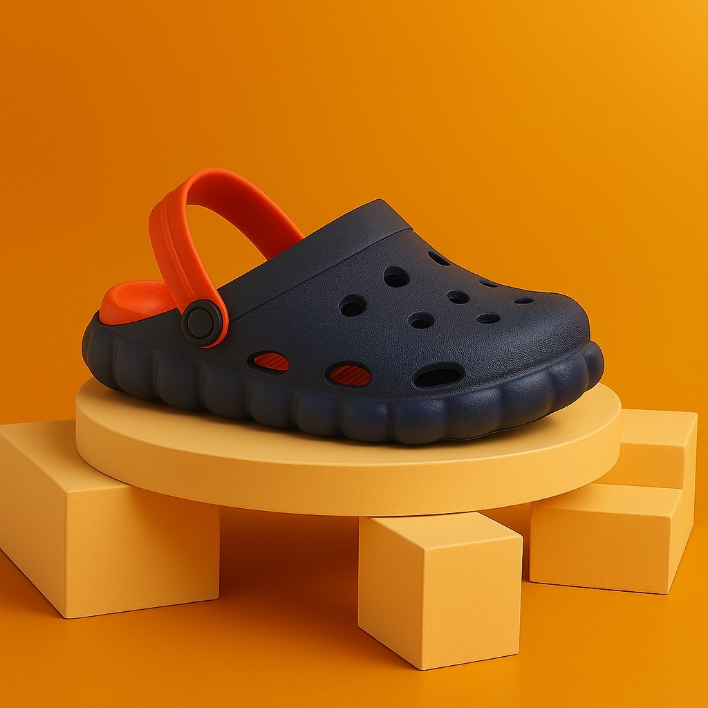Sandália Chinelo Babuche Infantil Baby Masculino Menino Confortável Leve Antiderrapante Macio