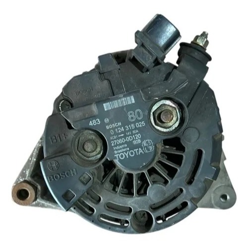 Alternador Toyota Corolla Fielder 1.6 2004 C/Detalhe. COD DA PEÇA: 124315025